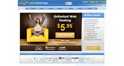 Desktop Screenshot of dot5hosting.com